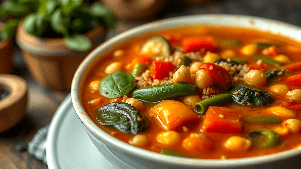 Vegetarian Minestrone Soup Options