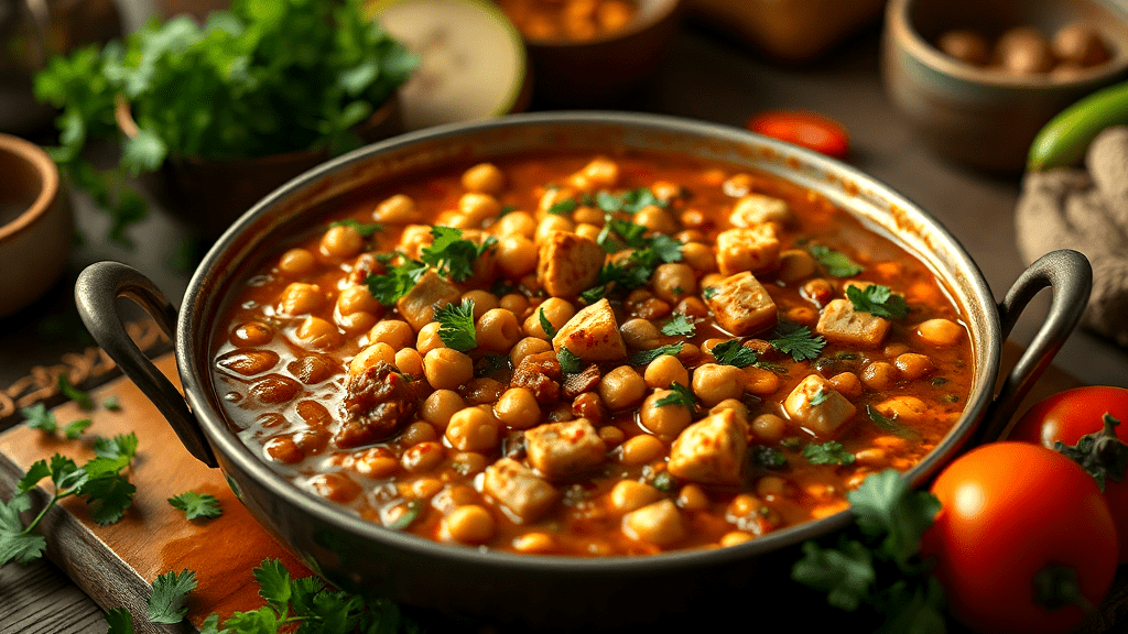 Adding Protein to Vegetable Curry