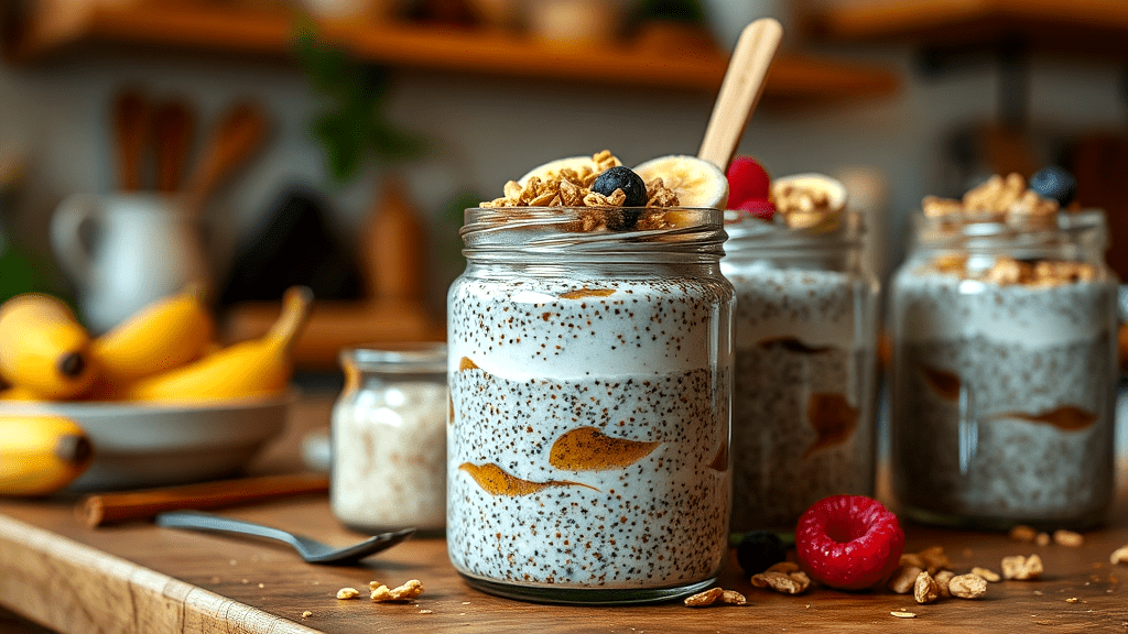 Banana Chia Pudding