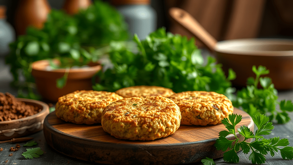 How to Prepare Falafel Patties