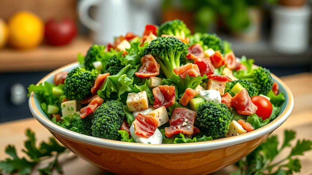 Health Benefits of Broccoli Salad