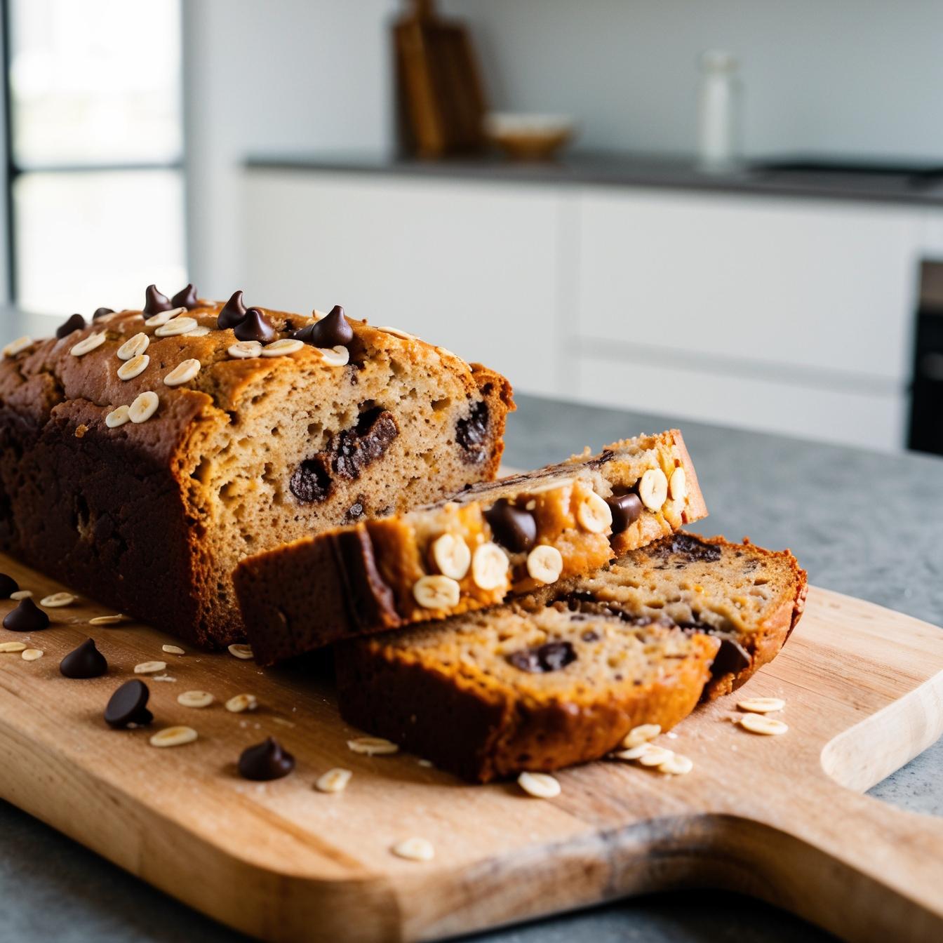 Chocolate Vegan Banana Bread Recipe