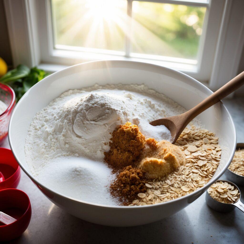 Leonardo Phoenix A large bowl filled with flour baking soda ba 6