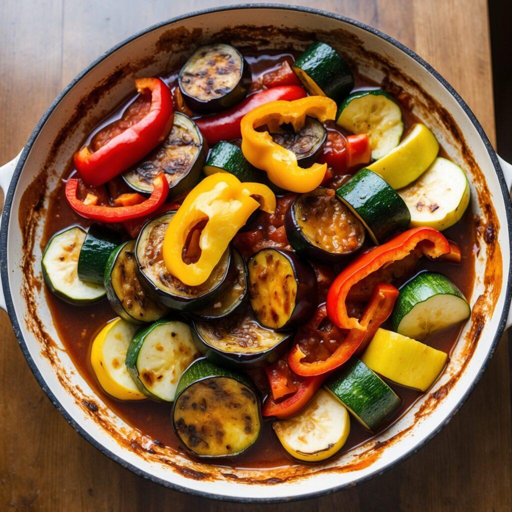 Ratatouille Recipe with Red Wine