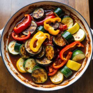 Ratatouille Recipe with Red Wine