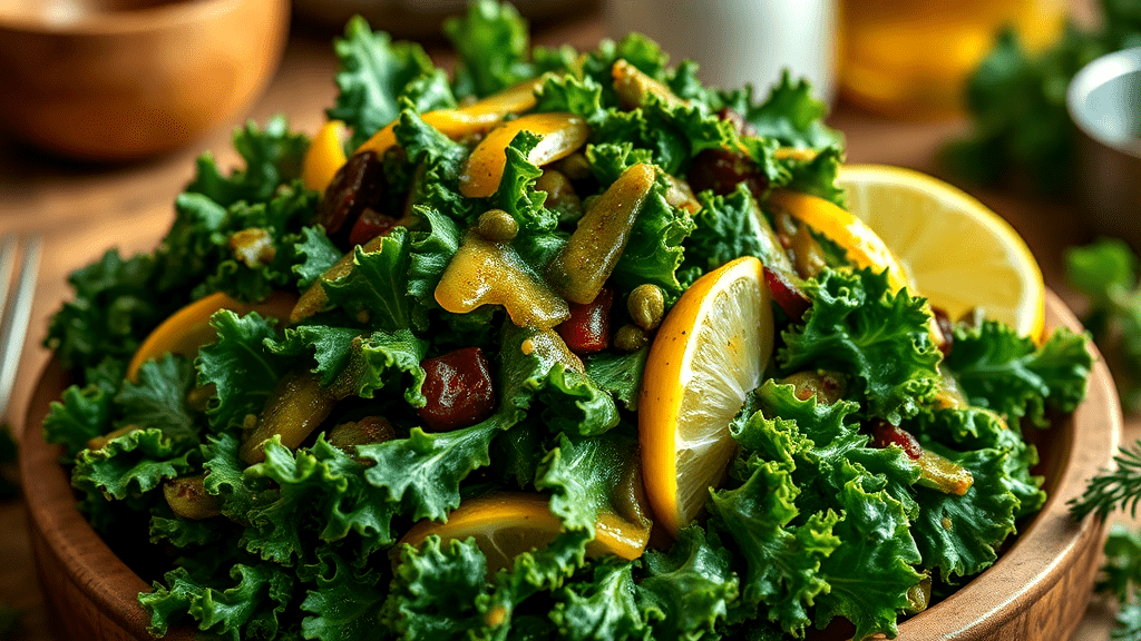 Creating the Best Kale Salad Dressing