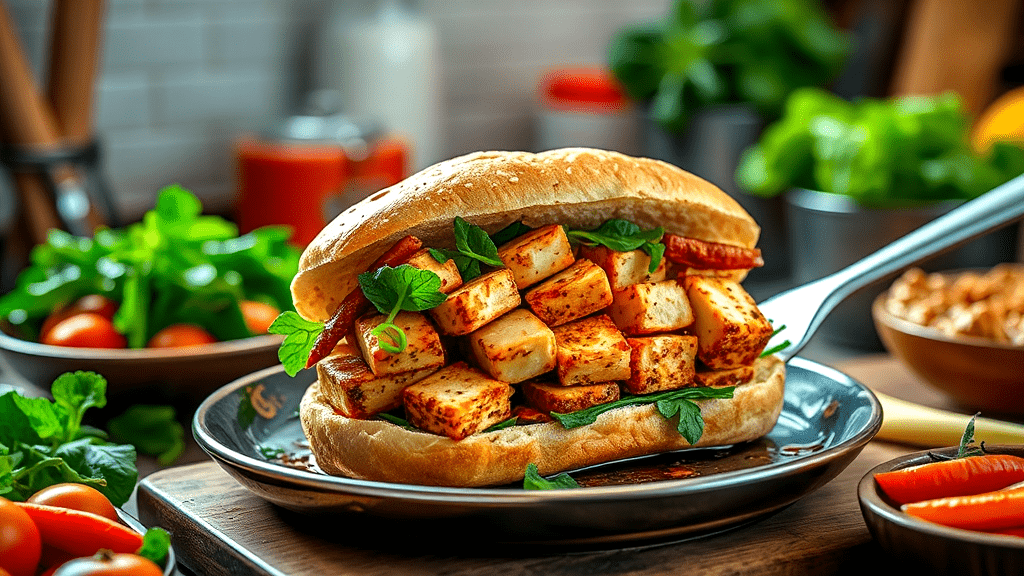 Steps to Marinate the Tofu