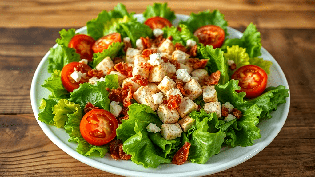 Fresh Vegetables for Cobb Salad