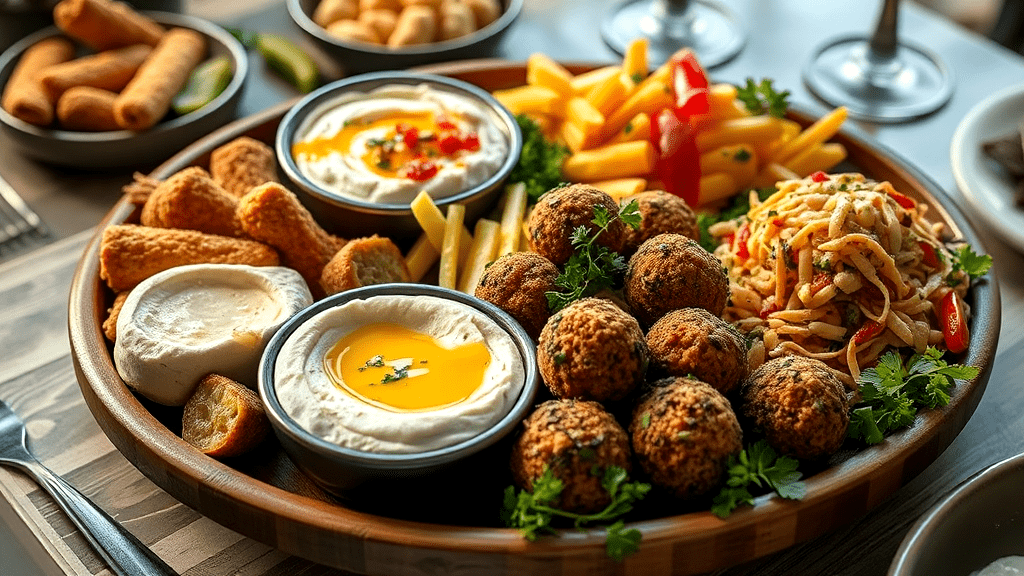 Pairing Falafel with Middle Eastern Dishes