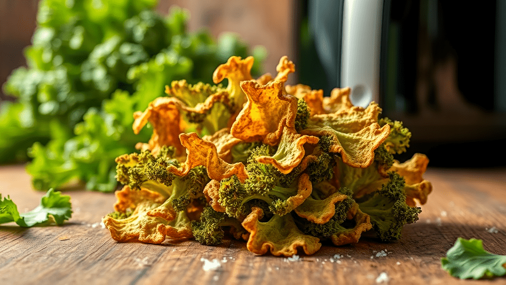 air fryer kale chips