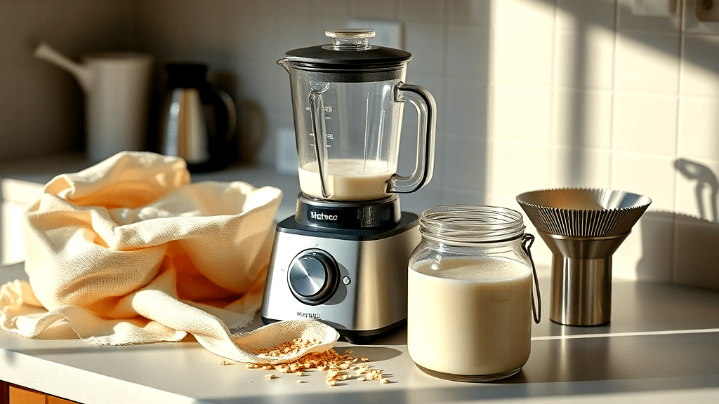 Equipment for Making Oat Milk