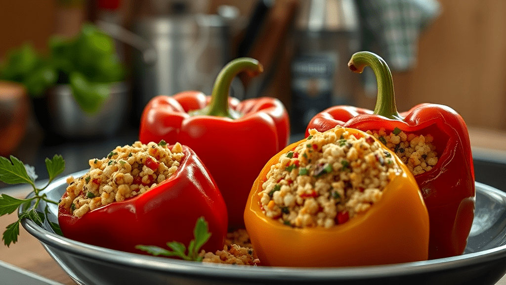 Tips for Perfectly Filled Peppers