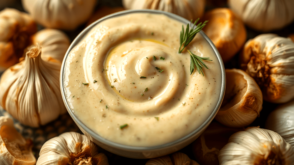 roasted garlic dressing