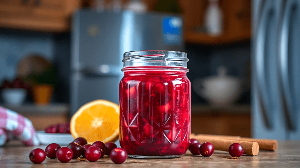 Freeze Cranberry Dressing for Later