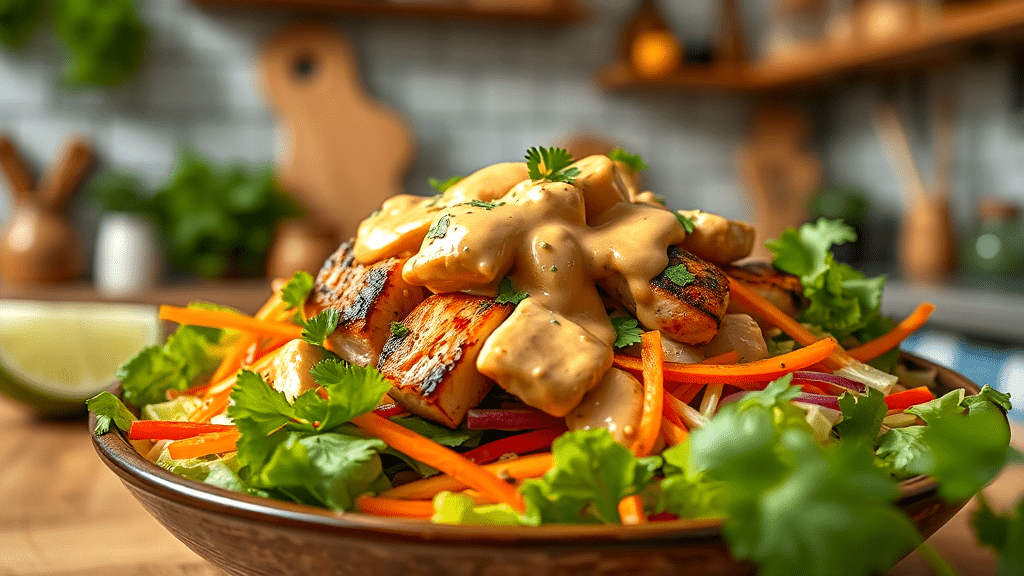 Enjoy Thai Peanut Salad Anytime