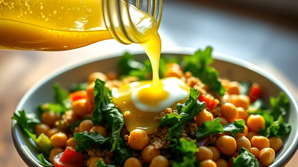 Adding a Tangy Lemon Vinaigrette