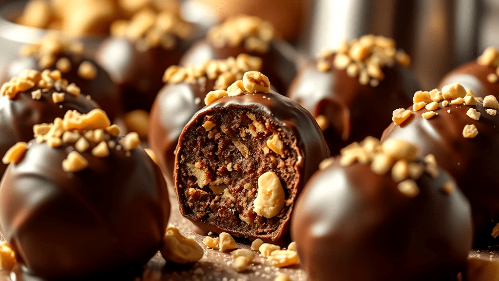 Shaping the Hazelnut Candy Balls