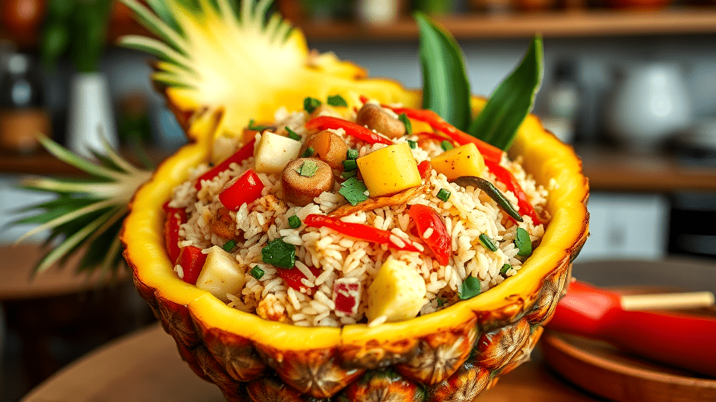 pineapple fried rice