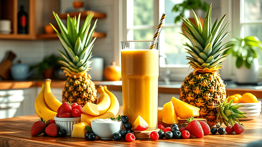 Essential Ingredients for a Pineapple Smoothie