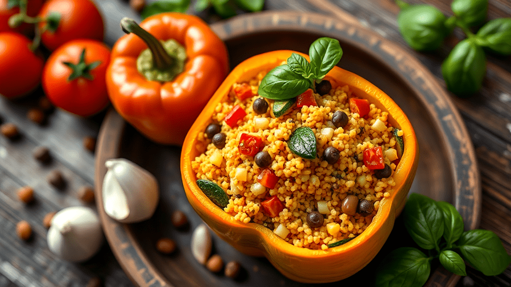 Greek-Style Couscous and Vegetables