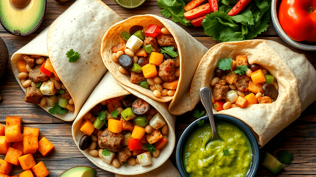 Vegetarian Breakfast Burrito Options