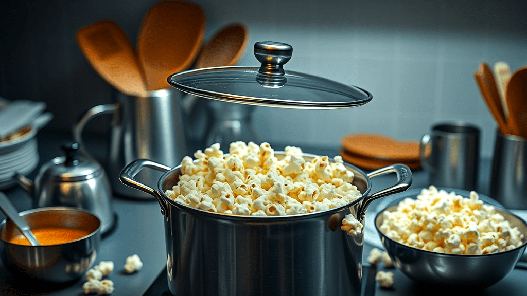 Safety Tips for Making Popcorn