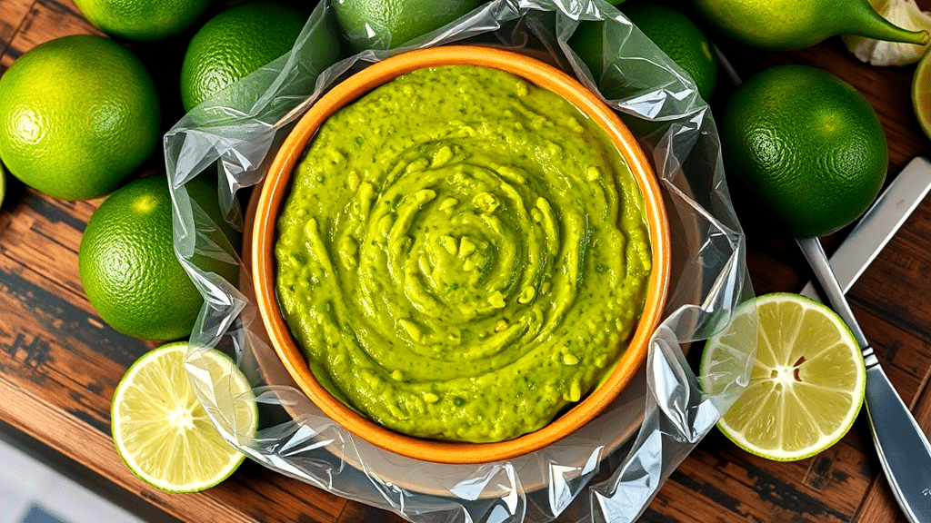 Storing Guacamole Without Browni​​ng