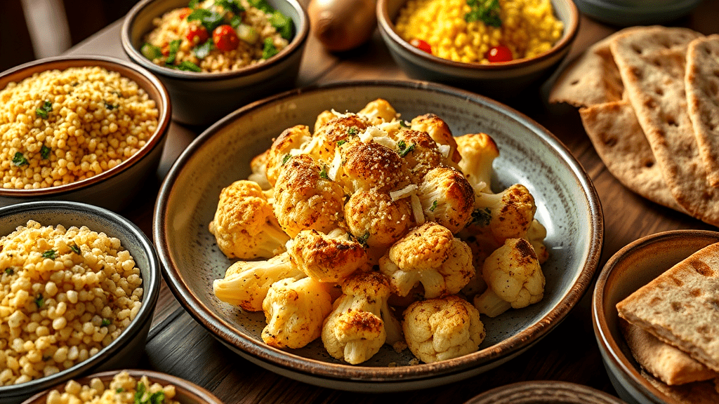 Roasted Cauliflower Serving Suggestions