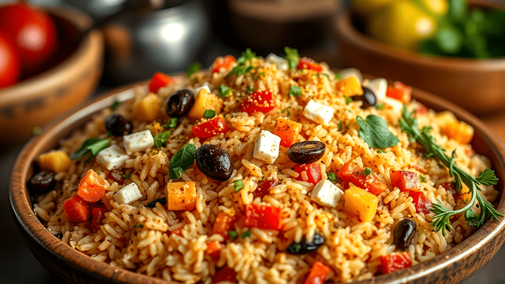 Popular Mediterranean Rice Add-ins