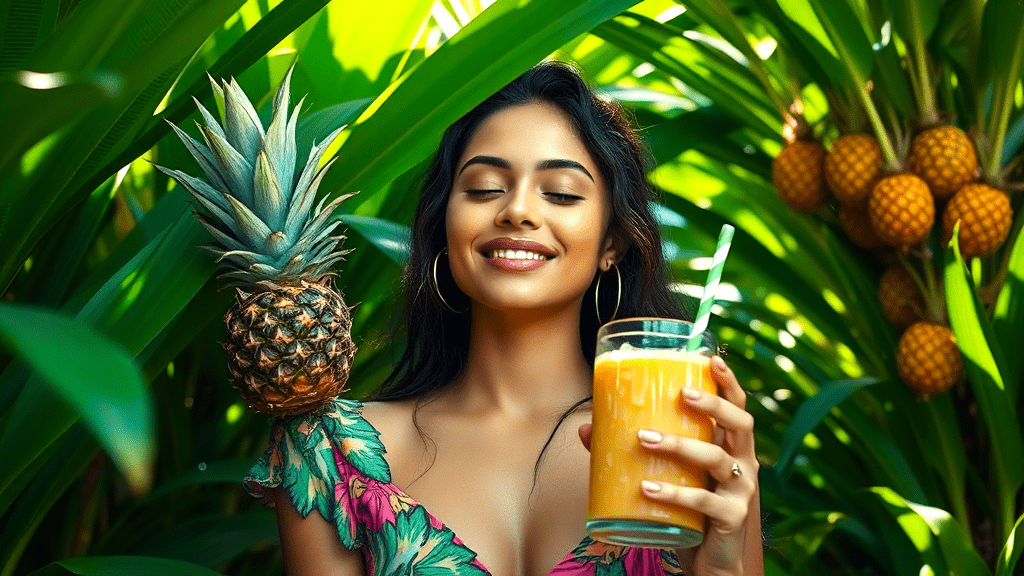 Health Benefits of Pineapple Smoothies