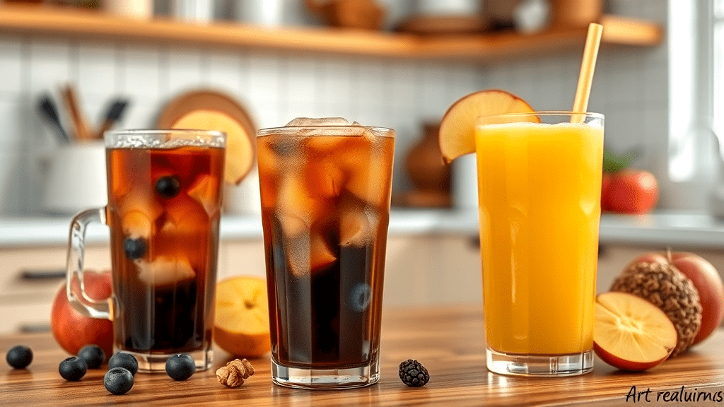 Refreshing Cold Brew Coffee Selections