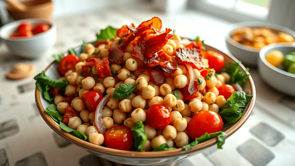 Incorporating into Bean Salad