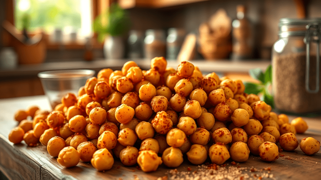 Chickpeas as a Tasty Snack