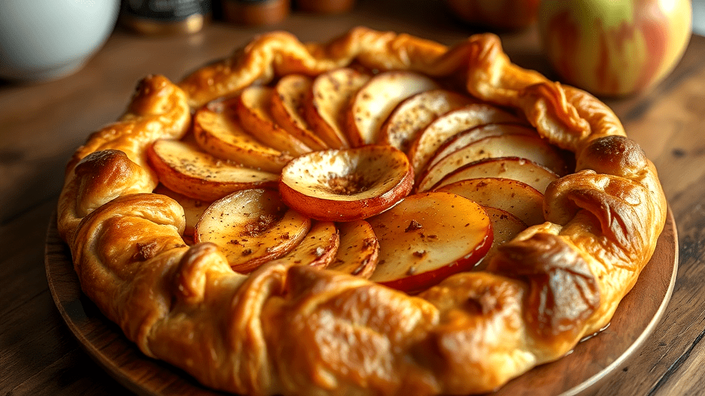 Making a Simple Apple Galette