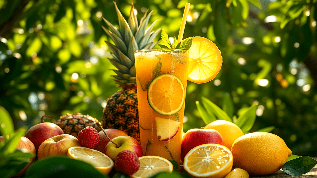 Juice Blends: Apple to Pineapple Mixes