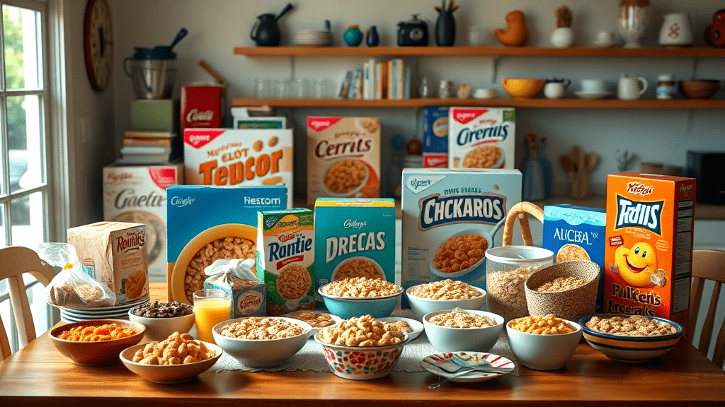 Evolution of Breakfast Cereals Over the Decades