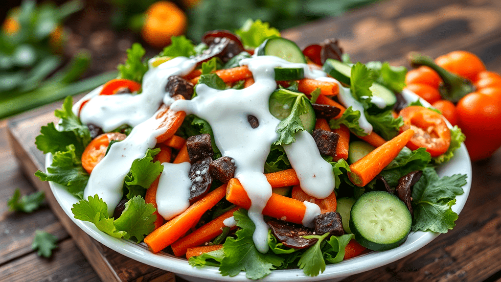 Ranch Dressing in Salads