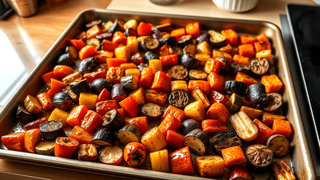 Using a Sheet Pan for Roasting