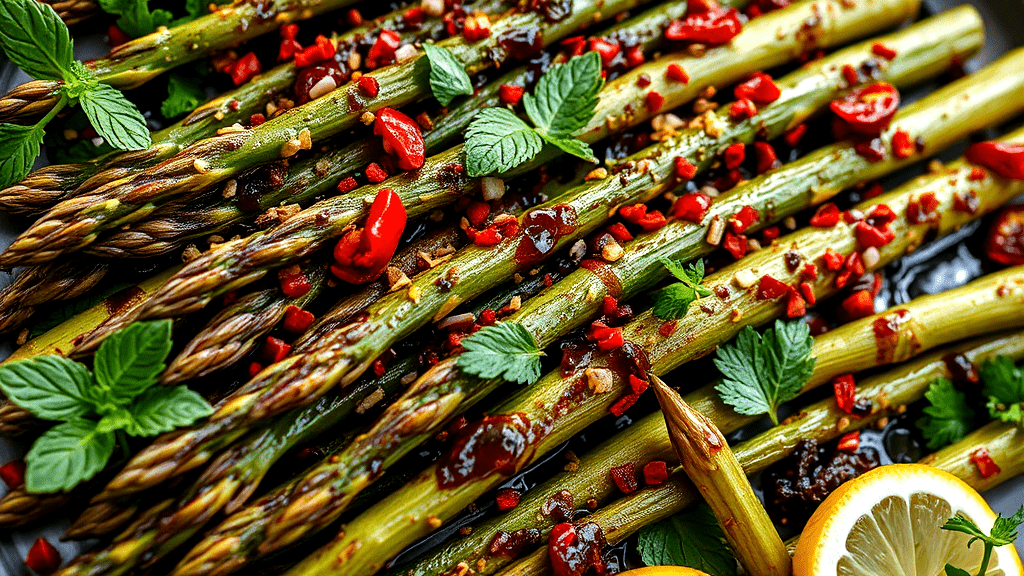 Experimenting with Roasted Asparagus Seasonings