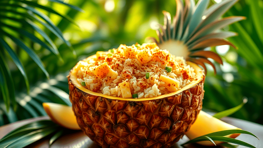 Preparing the Perfect Pineapple Bowl