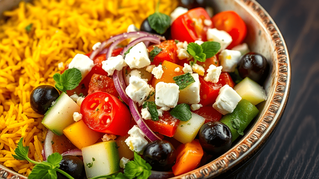 Create a Mediterranean Salad Side