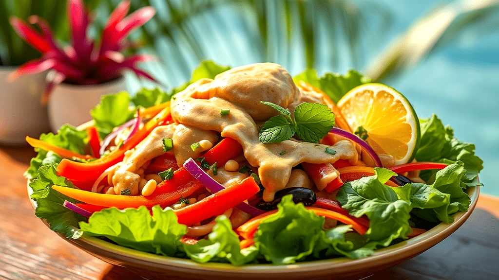 Tips for a Healthy Thai Peanut Salad