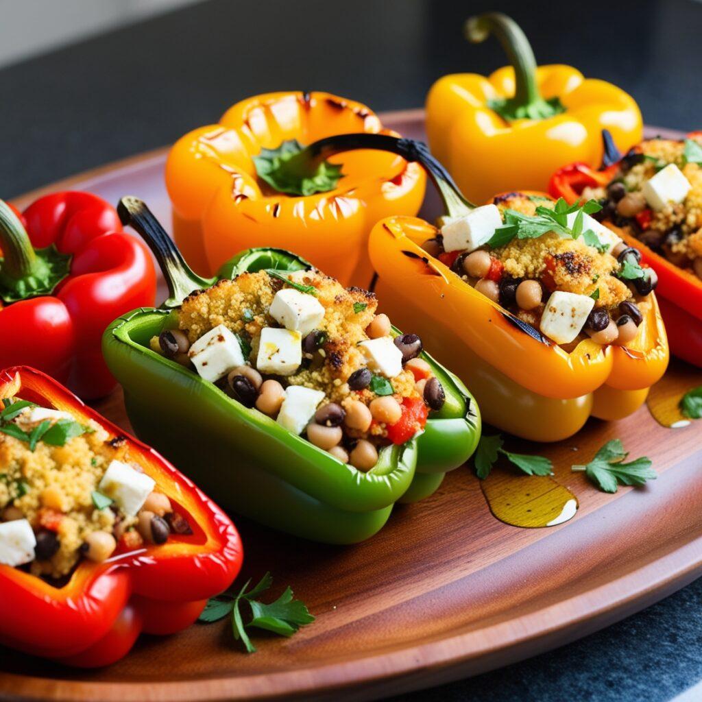 Mediterranean Stuffed Peppers