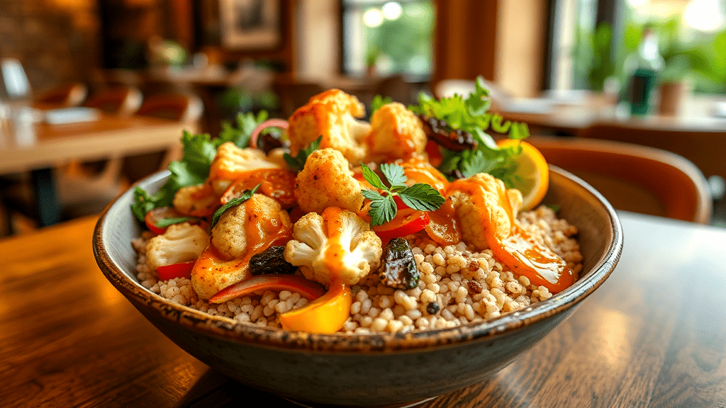 Roasted Cauliflower Bowls Recipe