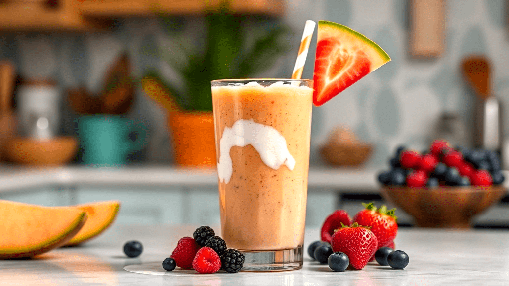 Creative Cantaloupe Smoothie Variations