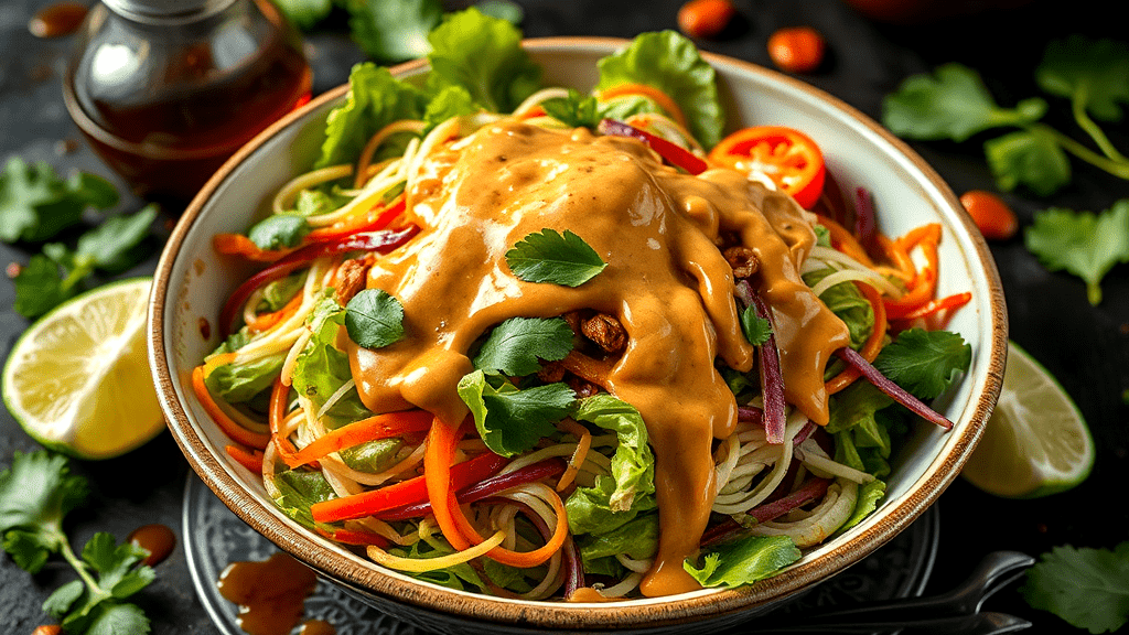 Key Ingredients for Peanut Dressing