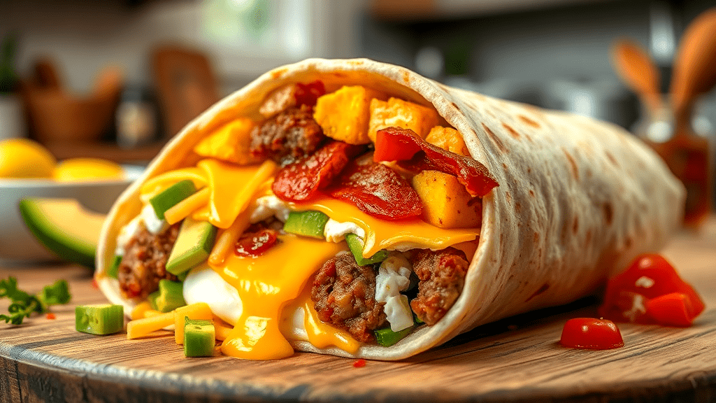 breakfast burrito recipe