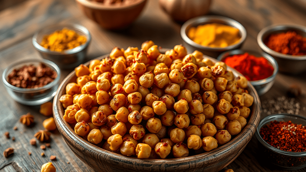 Seasoning Your Roasted Chickpeas