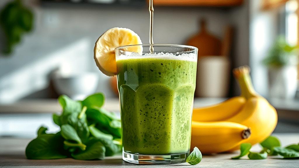 Easy Green Smoothie for Beginners