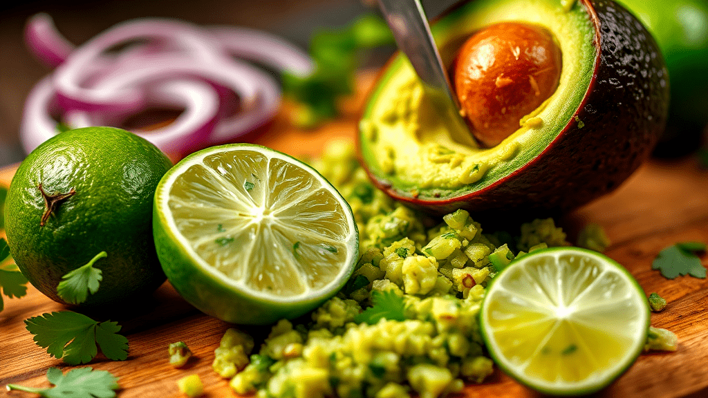 Adding Lime Juice for Freshness